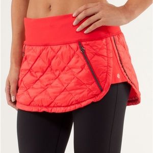 Lululemon Hot Cheeks goose down Skirt